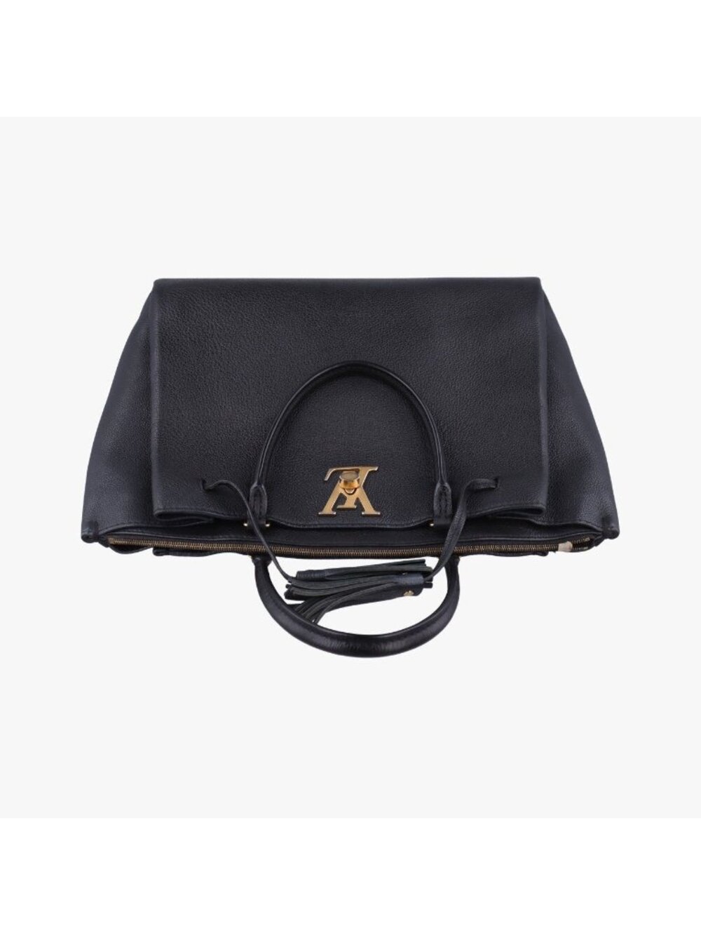 Louis Vuitton Lockme Black Leather Handbag - Picture 8 of 15